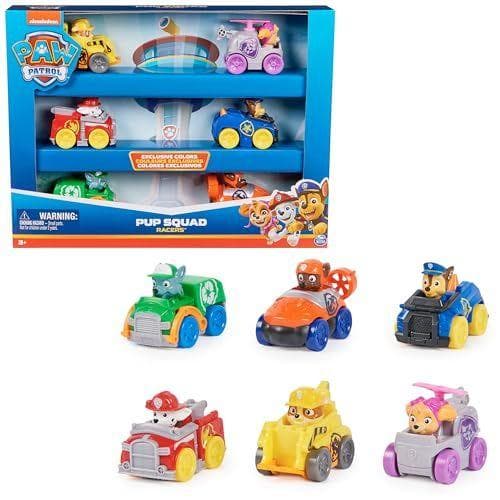Patrulla Canina -  Pack 6 Coches Pup Squad Racers 