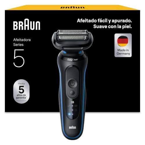 Braun Series 5 - Afeitadora eléctrica para hombre | Recargable e inalámbrica