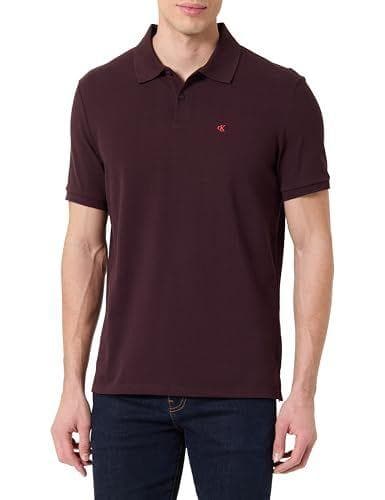 Calvin Klein - Polo SS Monogram de piqué para hombre Calvin Klein - Polo SS Monogram de piqué para hombre