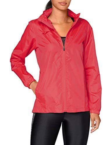 Joma - Chubasquero con capucha integrada para mujer