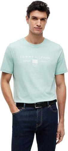 Tommy Hilfiger - Camiseta de manga corta para hombre