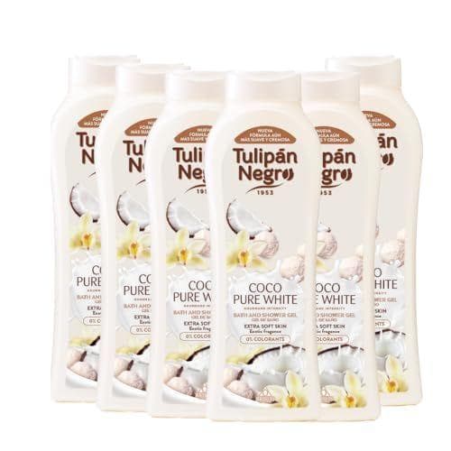 Tulipán Negro - Pack de 6 unidades gel de baño de coco