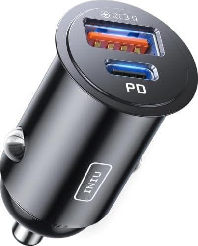 INIU - Cargador de coche de carga rápida 60W