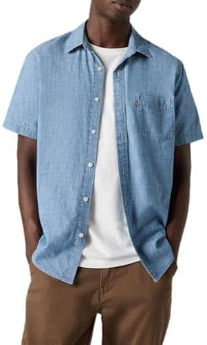Levi's - Camisa vaquera de manga corta