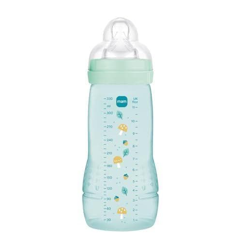 MAM - Biberón con tetina de silicona de fácil adaptación 