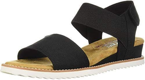 Skechers Desert Kiss - Sandalia con tobillera para mujer