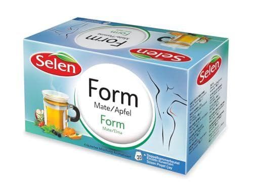 SELEN - 20 bolsitas de té | Mate/Manzana