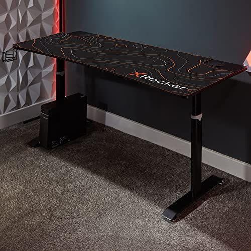 X Rocker Cougar XL - Escritorio y estación de trabajo para juegos de altura ajustable