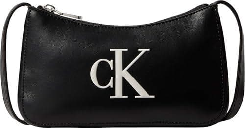 Calvin Klein - Bolso de mano con cierre de cremallera