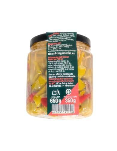 Guillermo - Gilda de anchoa con guindilla, alegría riojana y aceituna