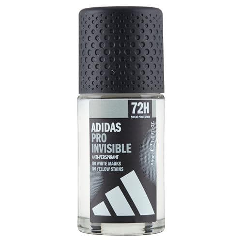 adidas - Desodorante roll-on adidas Pro invisible antitranspirante para hombre