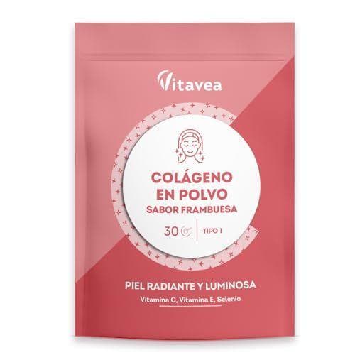Vitavea - Colágeno hidrolizado en polvo | Sabor frambuesa