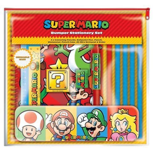 Super Mario Bumper - Juego de papelería y material de oficina