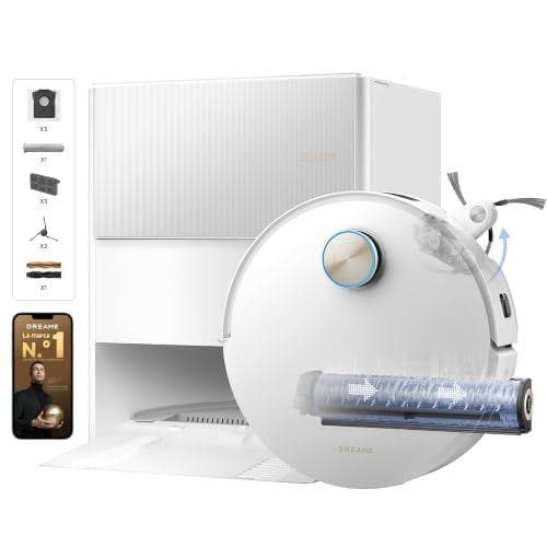 dreame Aqua10 Ultra Roller Complete - Robot aspirador con mopa AquaRoll