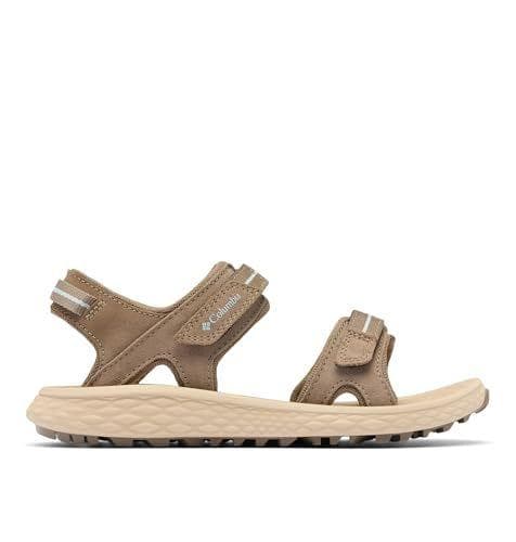 Columbia Konos Hiker - Sandalias deportivas y de exterior con 2 correas para mujer, Wet Sand Marine Light, 39 EU