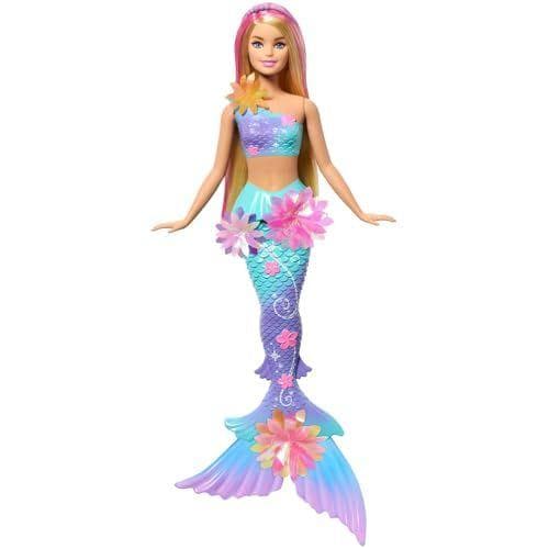 Barbie - Muñecas de sirena con la característica de flores florecientes mágicas 