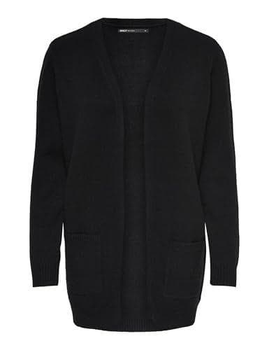 ONLY - Cardigan de corte regular fit y manga larga para mujer