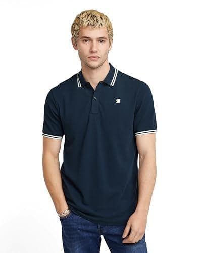 G-STAR - Polo slim stripe para hombre