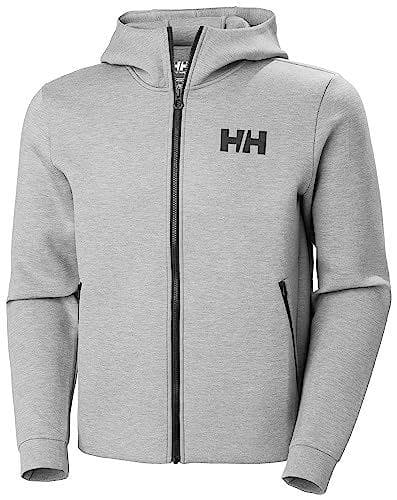 Helly Hansen Hombres Chaqueta HP Ocean FZ 2.0, Gris Melange, M
