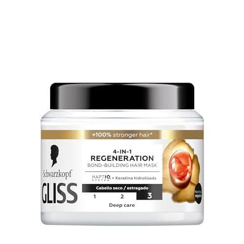 Schwarzkopf Gliss - Mascarilla Total Repair para cabello seco