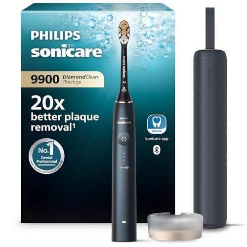 Philips - Sonicare DiamondClean Prestige 9900: cepillo dental eléctrico sónico 