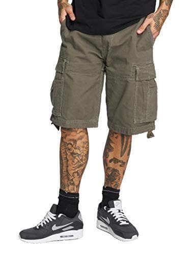 Brandit - Pantalones cortos Vintage cargo para hombre