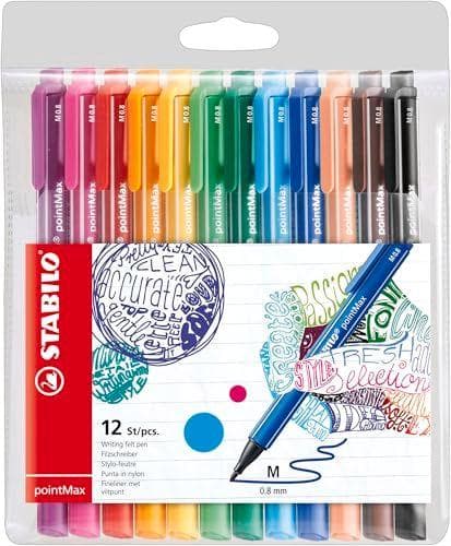 STABILO - Pack de 12 rotulador 