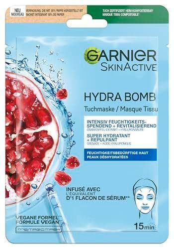 Garnier - Mascarilla con granada y ácido hialurónico