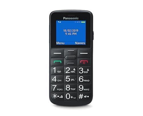 Panasonic KX-TU110EXB 2G - Teléfono móvil para mayores 