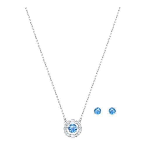 Swarovski - Conjunto de pendientes + collar 