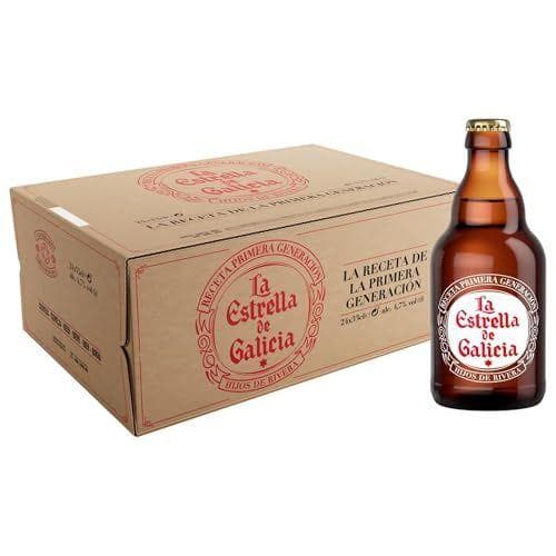 La Estrella de Galicia - Pack de 24 cerveza lager premium