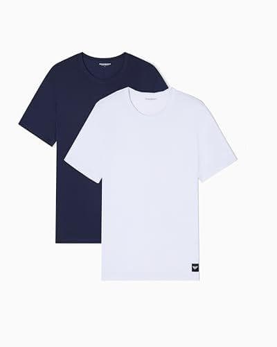EMPORIO ARMANI - Pack de 2 camisetas para hombre