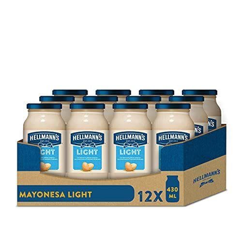 Hellmann's Salsa Light en Tarro 430ml - Pack de 12