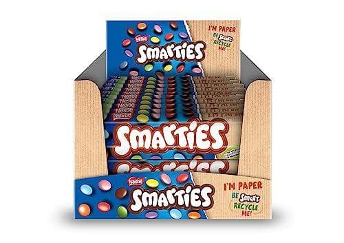 NESTLÉ SMARTIES - Grageas de chocolate con leche tubo pack 20x130g