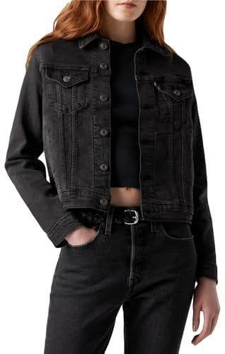 Levi's Original Trucker, Denim jacket para Mujer, Black Lilly, M