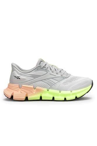 Reebok Zapatillas para Mujer FloatZIG 2, Gris/Verde Lima, Talla 38 EU