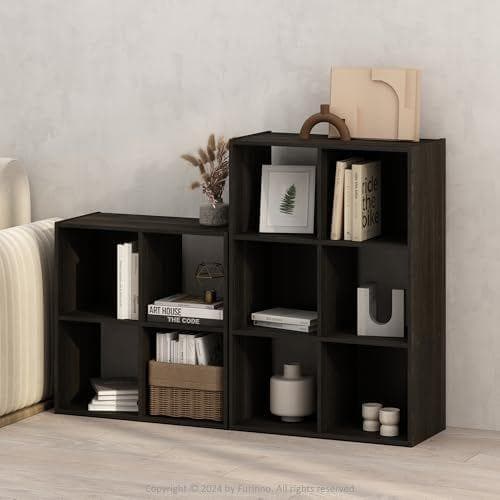 Furinno PELLI - Estantería de 6 cubos  