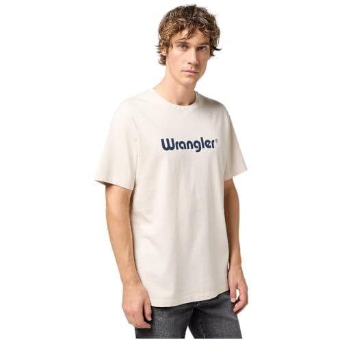Wrangler - Camiseta de algodón y corte regular para hombre