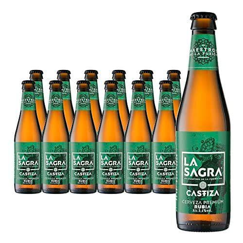 La Sagra Castiza - Caja de 12 botellines de cerveza estilo Blonde Ale