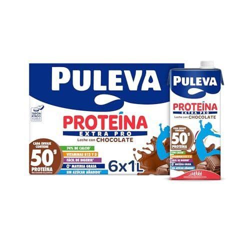 Puleva - Pack de 6 bricks de leche con chocolate 