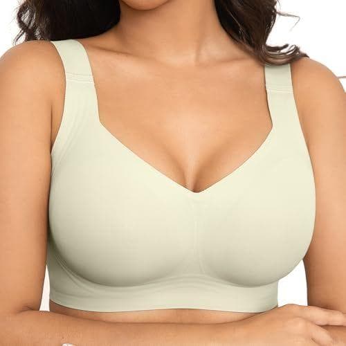 Fittingirls - Sujetador ajustable en forma de U en la espalda y sin costuras