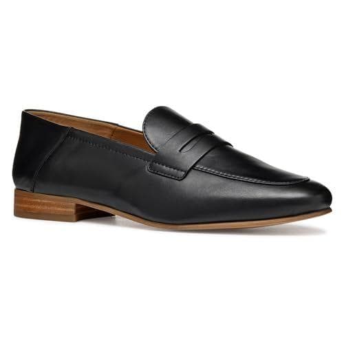 Geox - D MANTINEA A, Mocasín Mujer, Black,