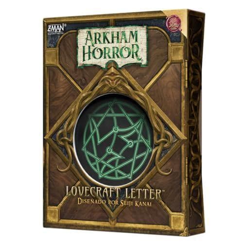 Z-Man Games - Juego de cartas: Arkham Horror Lovecraft Letter 