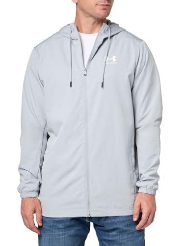 Under Armour - Chaqueta deportiva con cremallera y capucha