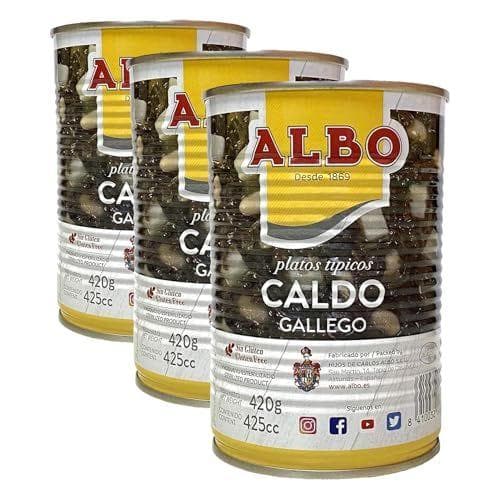 Albo - Pack de 3 botes de caldo gallego