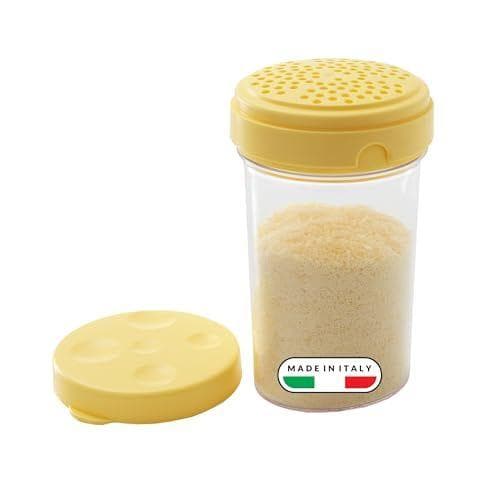 Snips - Espolverador de queso rallado, quesera y contenedor de queso frigorífico 