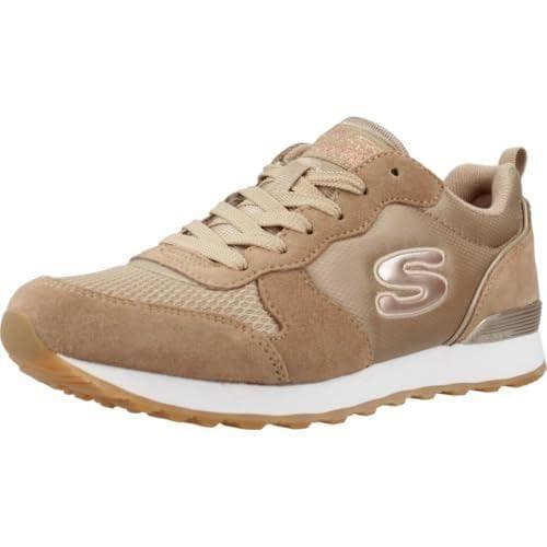 Skechers Mujer Og 85 Goldn Gurl Zapatillas, Tan Suede, 38 EU