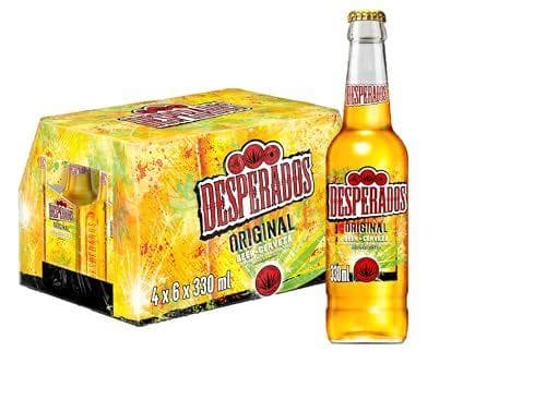 Desperados Cerveza - Pack de 24 botellines de cerveza 