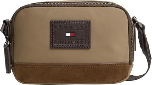 Tommy Hilfiger - Bolso para hombre con cierre de cremallera