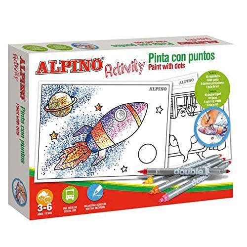 alpino - Juego didactico: pinta con puntos
